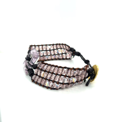 Pret a Porter - Pulsera Cuero Con Cuentas