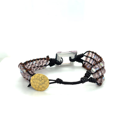 Pret a Porter - Pulsera Cuero Con Cuentas