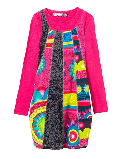 Desigual - Vestido Bissau  Grafito