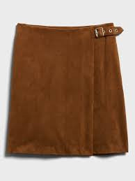 Banana Republic - Wrap Mini Vegan Suede